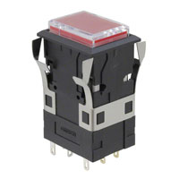 Omron Automation and Safety - A3PJ-90B11-24AR - SWITCH PUSHBUTTON SPDT 5A 125V