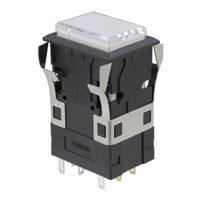 Omron Automation and Safety - A3PJ-90B11-24AW - SWITCH PUSHBUTTON SPDT 5A 125V