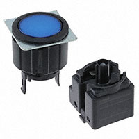 Omron Automation and Safety - A3UL-TBA-3A1C-M - SWITCH PUSHBUTTON SPDT 0.1A 30V