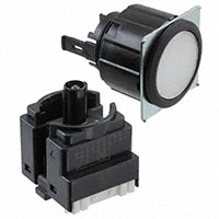 Omron Automation and Safety - A3UL-TBW-3A1C-M - SWITCH PUSHBUTTON SPDT 0.1A 30V