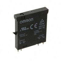 Omron Automation and Safety - G3RV-D03SL DC12 - RELAY SSR SPST-NO 3A 12VDC