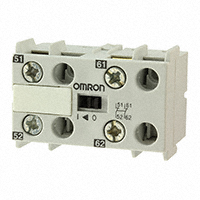 Omron Automation and Safety - J73KN-A-02 - CONTACT BLCK 0NO2NC FOR J7KNA-AR