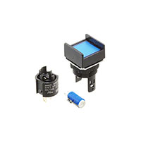 Omron Automation and Safety - M16-AA-5D - PILOT LIGHT 5V LED SQUARE BLUE