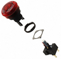 Omron Automation and Safety - A165E-LS-24D-01 - SWITCH PUSH SPST-NC 5A 125V