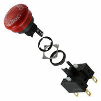 Omron Automation and Safety - A165E-S-02 - SWITCH PUSH DPST-NC 5A 125V