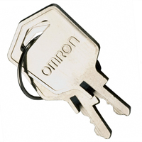 Omron Automation and Safety - A165K-KEY - KEY REPL FOR A16 SERIES 2PCS