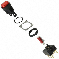 Omron Automation and Safety - A16L-TRM-24D-1 - SWITCH PUSHBUTTON SPDT 5A 125V