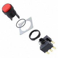 Omron Automation and Safety - A165-TRM-1 - SWITCH PUSHBUTTON SPDT 5A 125V