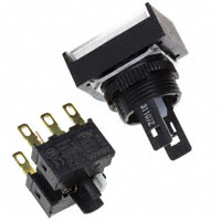 Omron Automation and Safety - A16-JWM-2 - SWITCH PUSHBUTTON DPDT 5A 125V