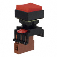 Omron Automation and Safety - A22-CR-01A - SWITCH PUSH SPST-NC 10A 110V