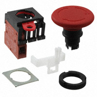 Omron Automation and Safety - A22E-L-01 - SWITCH PUSH SPST-NC 10A 110V