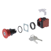 Omron Automation and Safety - A22E-MK-11 - SWITCH PUSH DPST 10A 110V