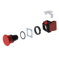 Omron Automation and Safety - A22E-MP-01 - SWITCH PUSH SPST-NC 10A 110V