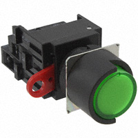 Omron Automation and Safety - A22L-HG-24A-10A - SWITCH PUSH SPST-NO 10A 110V