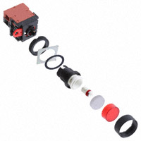 Omron Automation and Safety - A22L-TR-24A-01M - SWITCH PUSH SPST-NC 10A 110V