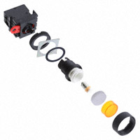 Omron Automation and Safety - A22L-TY-24A-10M - SWITCH PUSH SPST-NO 10A 110V