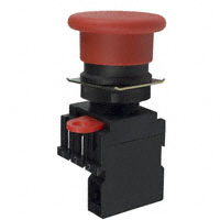 Omron Automation and Safety - A22-MR-10M - SWITCH PUSH SPST-NO 10A 110V