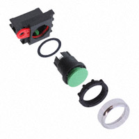 Omron Automation and Safety - A22R-FG-11M - SWITCH PUSHBUTTON DPST 10A 120V