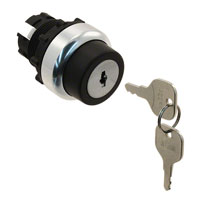 Omron Automation and Safety - A22RK-2M - SWITCH KEY 2POS MOM