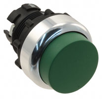 Omron Automation and Safety - A22R-TG-M - PB UNIT MOM 22MM GRN PROJ