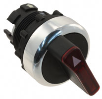 Omron Automation and Safety - A22RW-2MR - SELECTOR UNIT 2POS MAIN RED