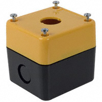 Omron Automation and Safety - A22Z-B101Y - CONTROL BOX 1 HOLE EMERGENCY YEL