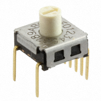 Omron Electronics Inc-EMC Div - A6K-164RS - SWITCH ROTARY DIP HEX 25MA 24V