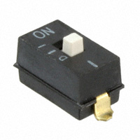 Omron Electronics Inc-EMC Div - A6SN-1104 - SWITCH SLIDE DIP SPST 25MA 24V