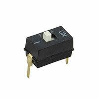 Omron Electronics Inc-EMC Div - A6TN-1104 - SWITCH SLIDE DIP SPST 25MA 24V