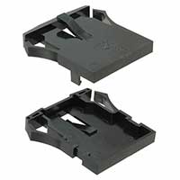 Omron Electronics Inc-EMC Div - A7P-M-1 - END CAP BLACK FRONT MNT 2PC PT