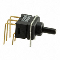 Omron Electronics Inc-EMC Div - A9TS22-0012 - SWITCH TOGGLE DPDT 100MA 28V