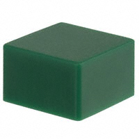 Omron Electronics Inc-EMC Div - B32-1270 - CAP TACTILE SQUARE LIGHT GREEN