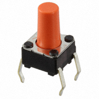 Omron Electronics Inc-EMC Div - B3F-1075 - SWITCH TACTILE SPST-NO 0.05A 24V