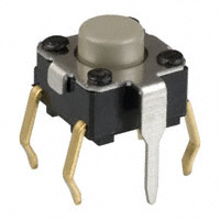 Omron Electronics Inc-EMC Div - B3F-1122-G - SWITCH TACTILE SPST-NO 0.05A 24V