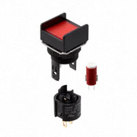 Omron Automation and Safety - M16-AR-5D - PILOT LIGHT 5V LED SQUARE RED