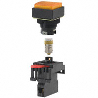 Omron Automation and Safety - M22-CY-24A - PILOT LIGHT SQUARE YLLW 24VAC/DC