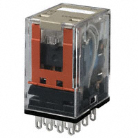 Omron Automation and Safety - MY4N-D2 DC24 (S) - RELAY GEN PURPOSE 4PDT 3A 24V