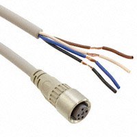 Omron Electronics Inc-EMC Div - XS2F-E421-D80-F - CABLE M12 IP69K CABLE 4P 2M