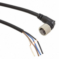Omron Electronics Inc-EMC Div - XS2F-E422-D80-E - CABLE M12 IP69K CBL 4P ANG 2M HT