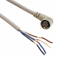 Omron Electronics Inc-EMC Div - XS2F-E422-D80-F - CABLE M12 IP69K CABLE 4P ANG 2M