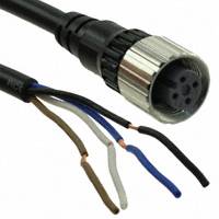 Omron Automation and Safety - XS2F-M12PVC4S2M - SENSOR I/O CONNECTOR