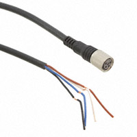 Omron Electronics Inc-EMC Div - XS3F-E421-405-A - CABLE M8 IP69K CABLE 4P 5M