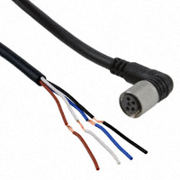Omron Electronics Inc-EMC Div - XS3F-E422-410-A - CABLE M8 IP69K CABLE 4P ANG 10M
