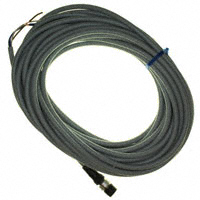 Omron Electronics Inc-EMC Div - XS5H-D421-J80-A - CONN CIRC 4POS PLUG W/CABLE 10M