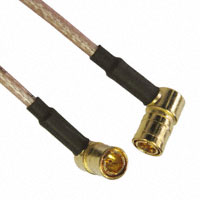 Amphenol RF Division - 145104-01-M0.25 - SMB RA PLUG-PLUG RG-316 .25M