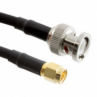 Amphenol RF Division - 245101-04-M0.50 - BNC STRT PLUG-SMA RG-58 .5M