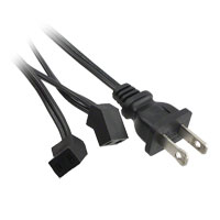 Orion Fans - C45-2DC-72P - FAN CORD 45DEG 2POS 72" AC PLUG