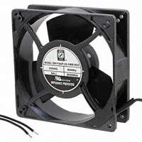 Orion Fans - OA119AP-22-1WB1855 - FAN AXIAL 127X38.5MM 230VAC WIRE