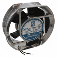 Orion Fans - OA172SAN-11-1WB - FAN AXIAL 172X50.8MM 115VAC WIRE