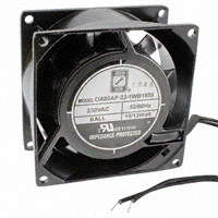 Orion Fans - OA80AP-22-1WB1855 - FAN AXIAL 80X38MM 230VAC WIRE